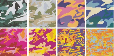 丝网印刷 Warhol - Camouflage Complete Portfolio