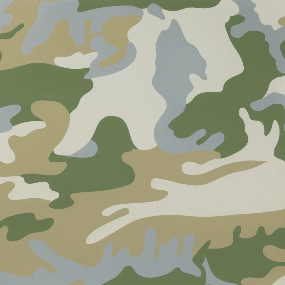 丝网印刷 Warhol - Camouflage (FS II.407)