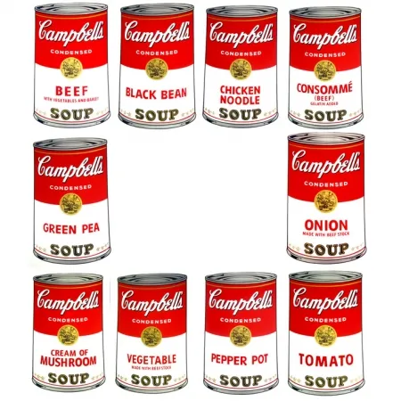 丝网印刷 Warhol - Campbell's portfolio