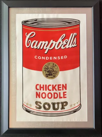 丝网印刷 Warhol - Campbell’s soup