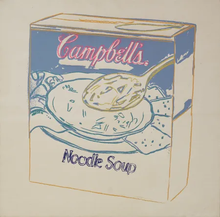 丝网印刷 Warhol - Campbell’s Soup Box: Noodle Soup