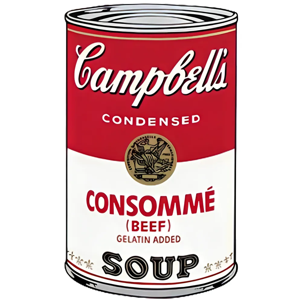 丝网印刷 Warhol - Campbell's Soup: Consommé (FS II.52)