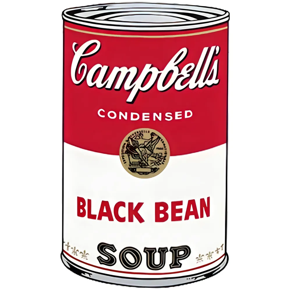 丝网印刷 Warhol - Campbell's Soup I: Black Bean (FS II.44)