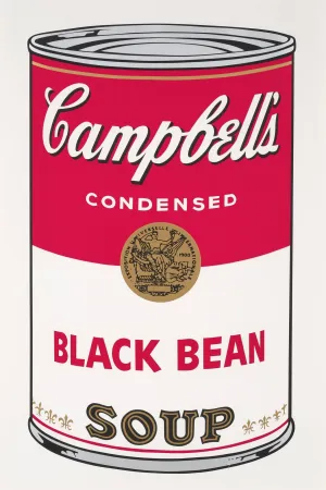 丝网印刷 Warhol - Campbell's Soup I: Black Bean (FS II.44)