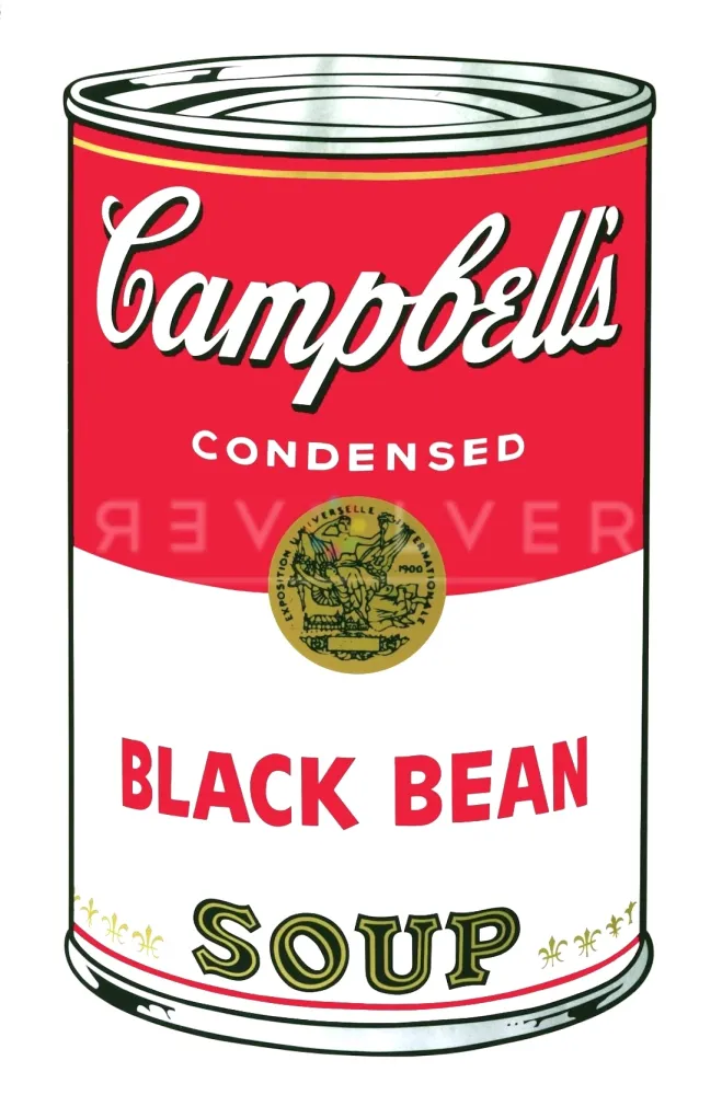 丝网印刷 Warhol - Campbell's Soup I: Black Bean (FS II.44)