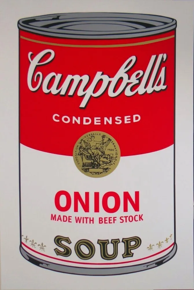 丝网印刷 Warhol - Campbell’s Soup I: Onion (FS II.47)