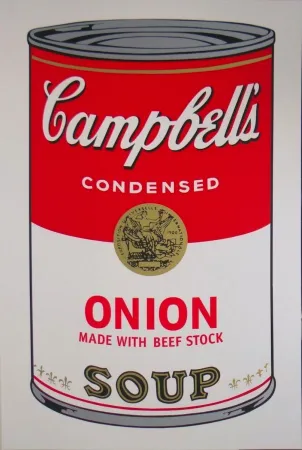 丝网印刷 Warhol - Campbell’s Soup I: Onion (FS II.47)