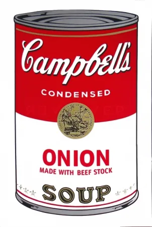 丝网印刷 Warhol - Campbell's Soup I: Onion (FS II.47)