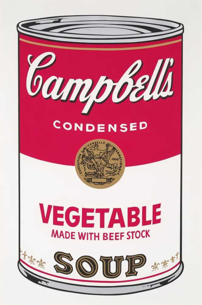 丝网印刷 Warhol - Campbell's Soup I: Vegetable (FS II.48)