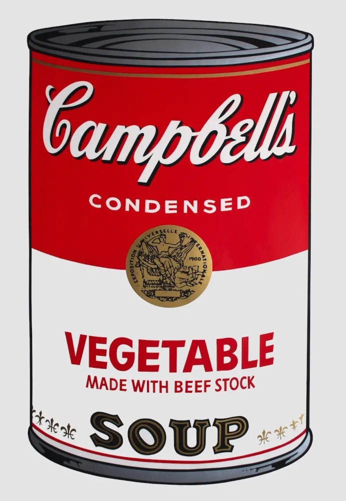 丝网印刷 Warhol - Campbell's Soup I: Vegetable (FS II.48)