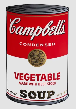 丝网印刷 Warhol - Campbell's Soup I: Vegetable (FS II.48)