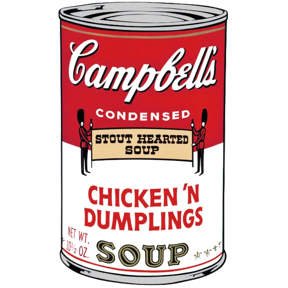 丝网印刷 Warhol - Campbells Soup II: Chicken N Dumplings (FS II.58)