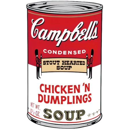 丝网印刷 Warhol - Campbells Soup II: Chicken N Dumplings (FS II.58)