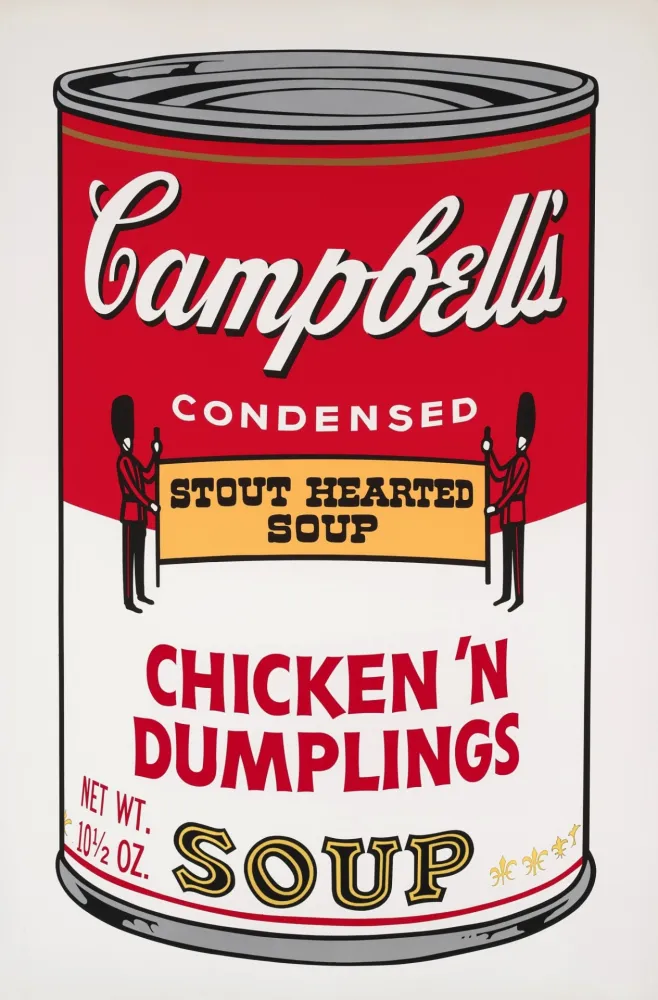 丝网印刷 Warhol - Campbells Soup II: Chicken N Dumplings (FS II.58)