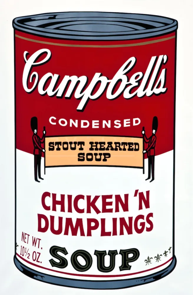 丝网印刷 Warhol - Campbells Soup II: Chicken N Dumplings (FS II.58)