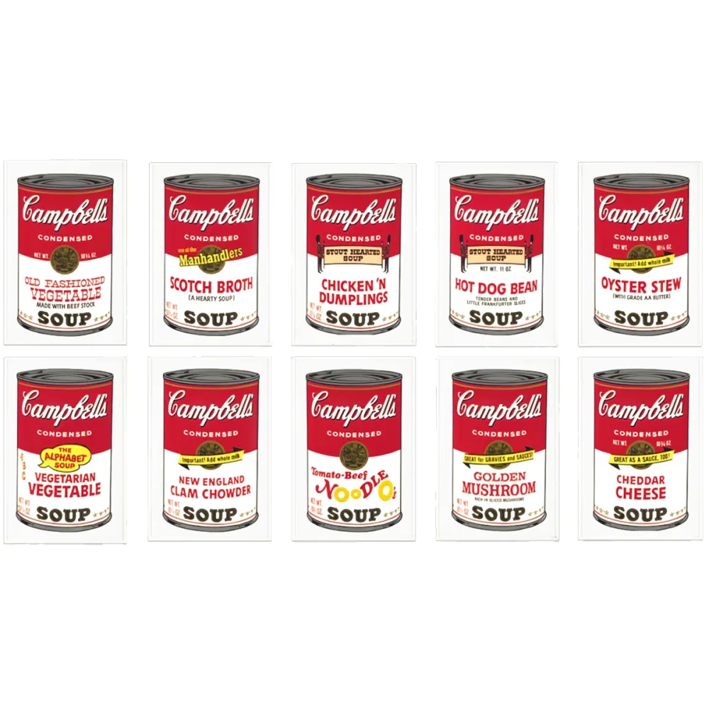 丝网印刷 Warhol - Campbell’s Soup II Complete Portfolio
