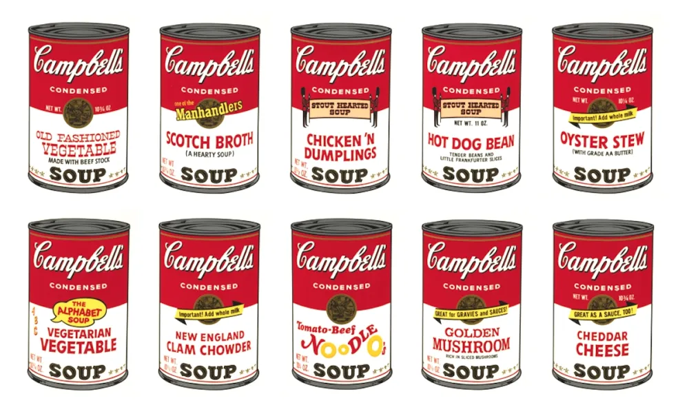丝网印刷 Warhol - Campbell’s Soup II Complete Portfolio