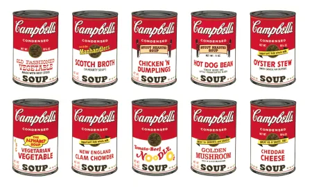 丝网印刷 Warhol - Campbell’s Soup II Complete Portfolio