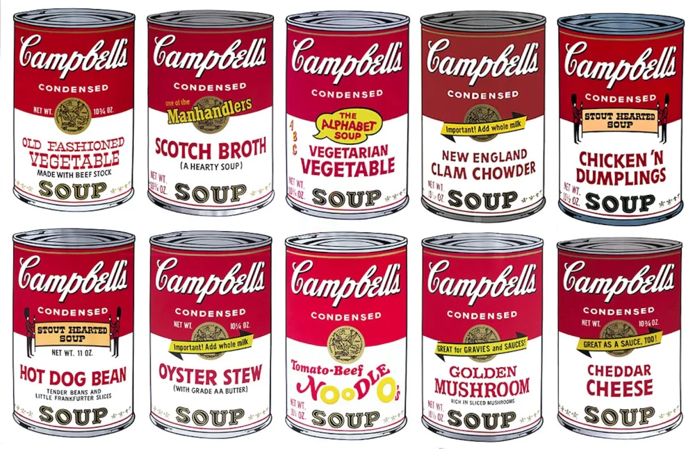 丝网印刷 Warhol - Campbell’s Soup II Complete Portfolio