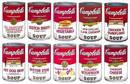 丝网印刷 Warhol - Campbell’s Soup II Complete Portfolio