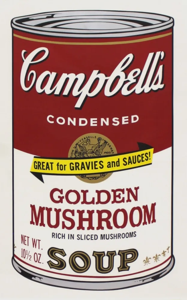 丝网印刷 Warhol - Campbell’s Soup II: Golden Mushroom (FS II.62)