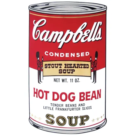 丝网印刷 Warhol - Campbell's Soup II: Hot Dog Bean (FS II.59)