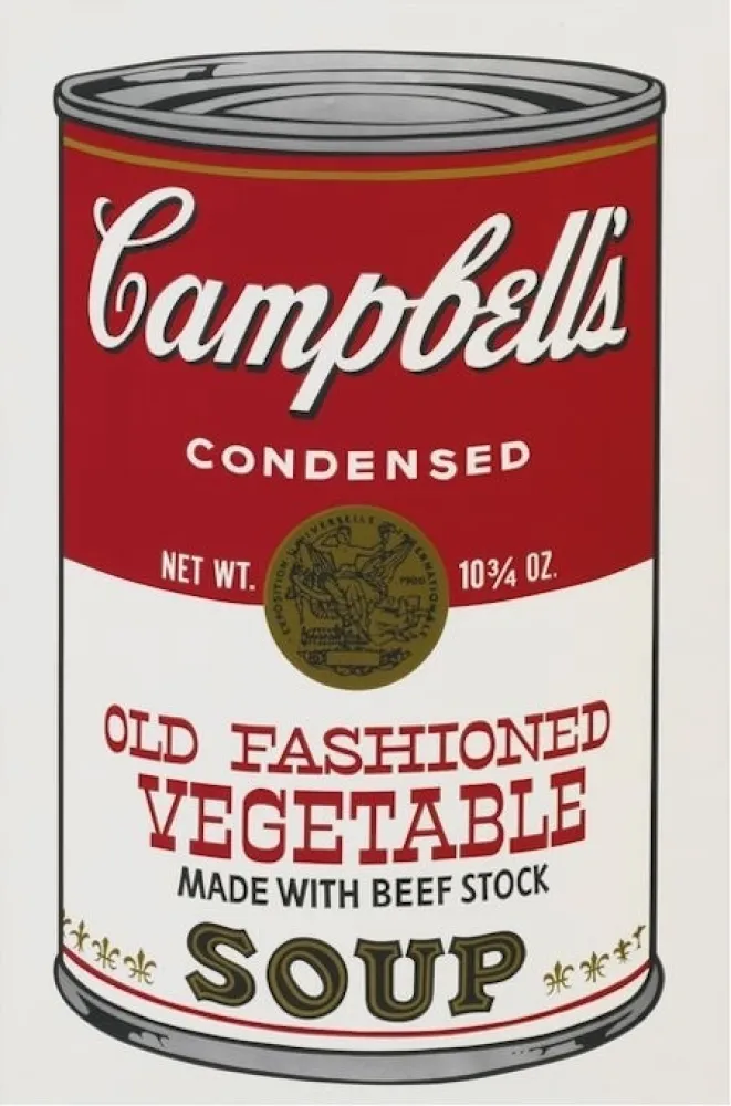 丝网印刷 Warhol - Campbell’s Soup II: Old Fashioned Vegetable (FS II.54)