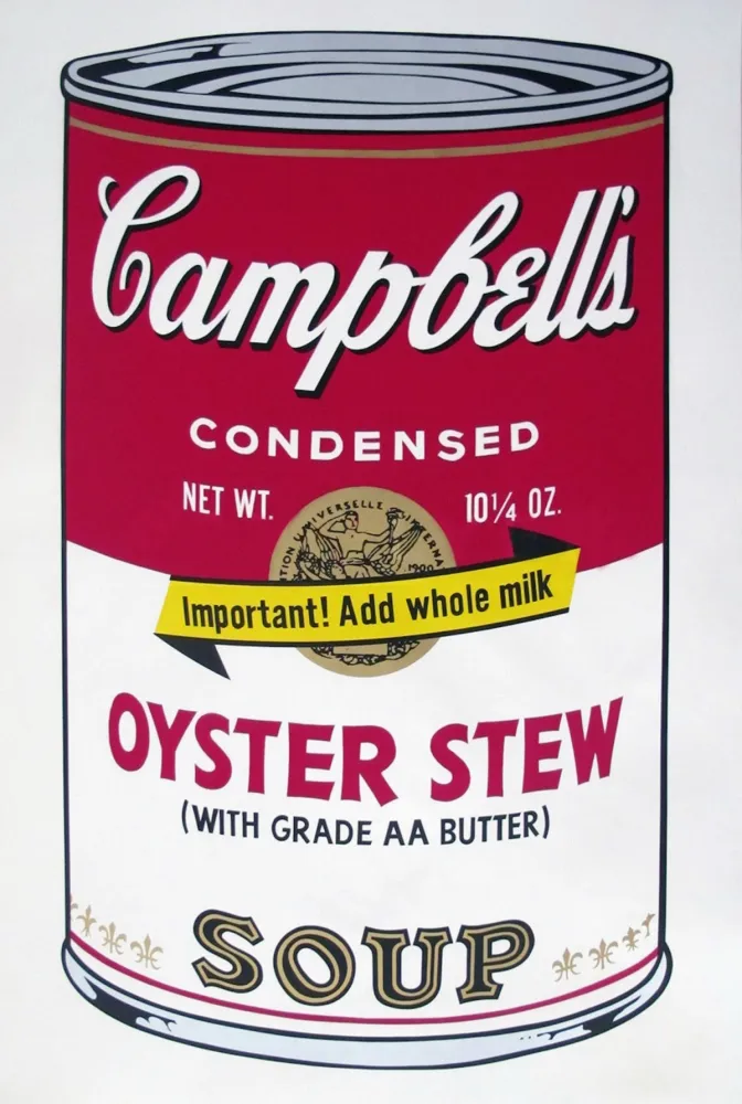 丝网印刷 Warhol - Campbell’s Soup II: Oyster Stew (FS II.60)