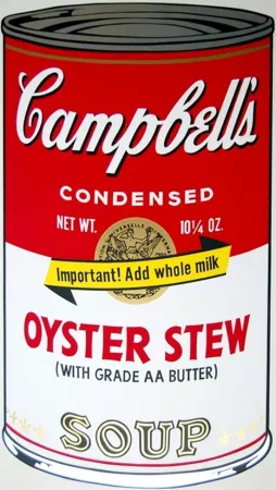丝网印刷 Warhol - Campbell’s Soup II: Oyster Stew (FS II.60)