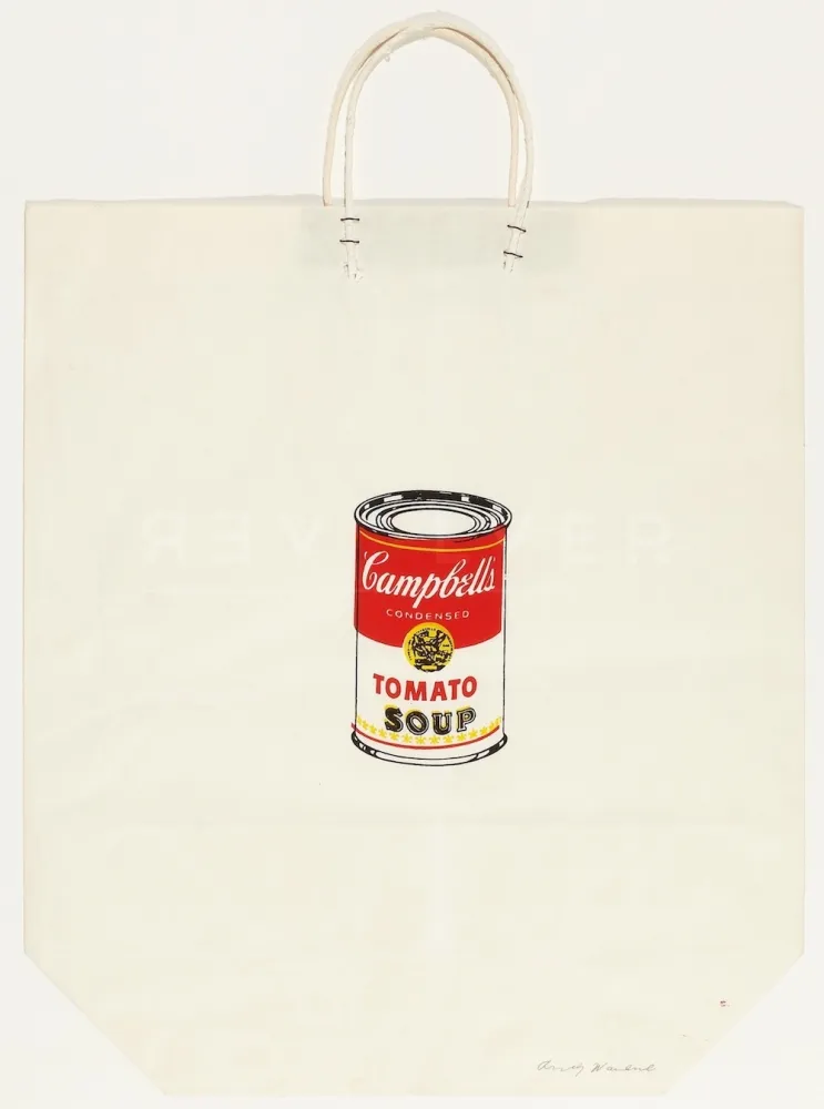 丝网印刷 Warhol - Campbells Soup Shopping Bag (FS II.4)