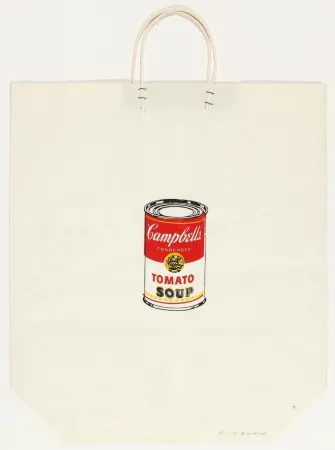 丝网印刷 Warhol - Campbells Soup Shopping Bag (FS II.4)