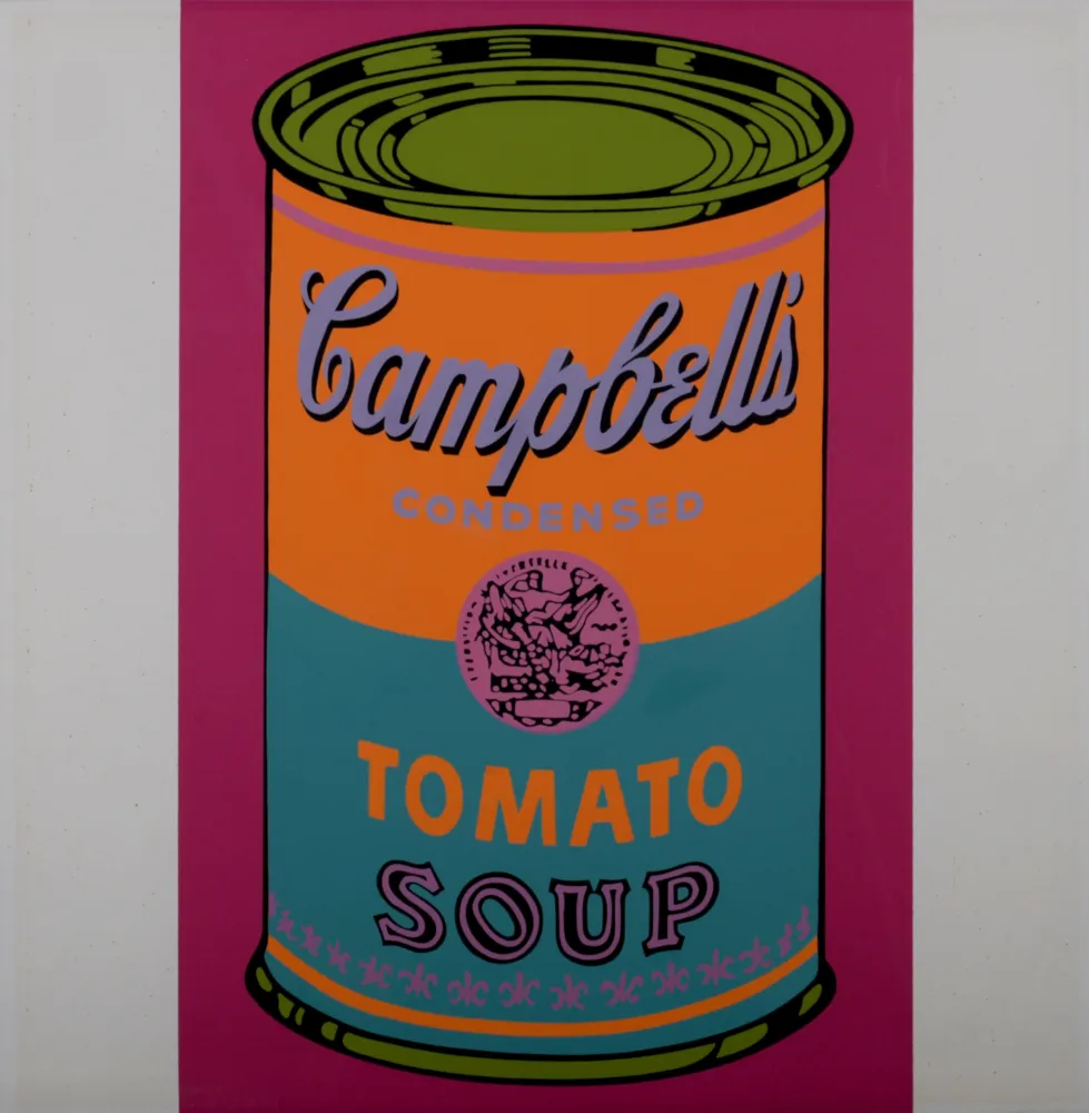 丝网印刷 Warhol - Campbell's Tomato Soup (Banner)