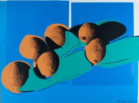 丝网印刷 Warhol - Cantaloupes I (FS II.201), from the Portfolio “Space Fruit: Still Lifes” 