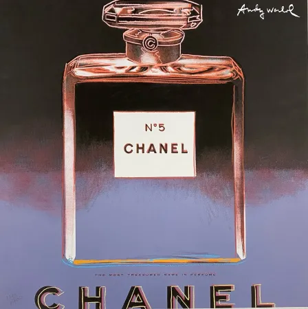 胶版印刷 Warhol - Chanel No. 5 (Blue),