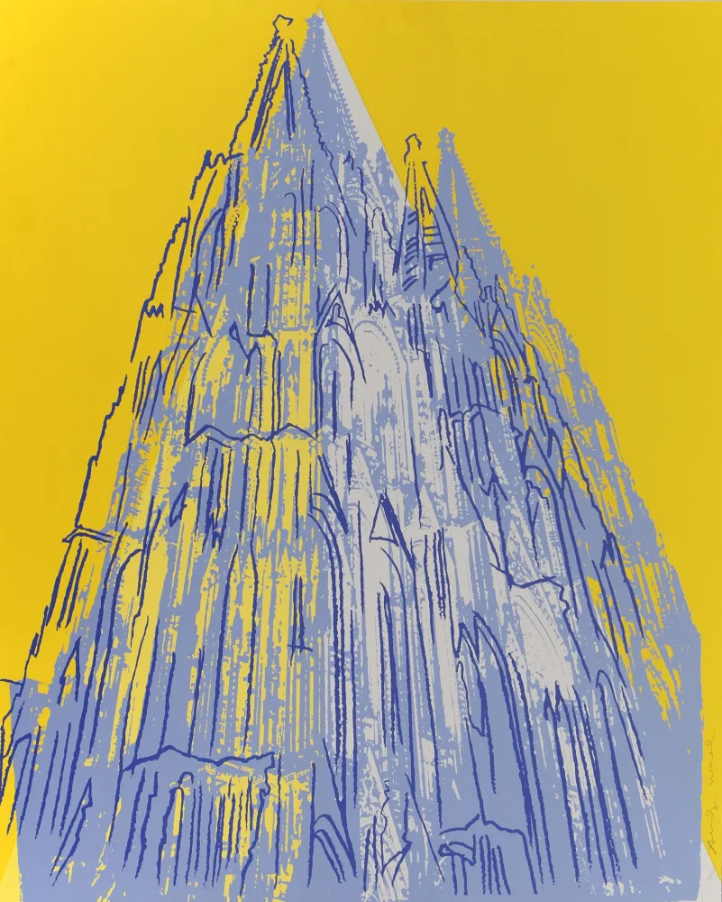 丝网印刷 Warhol - Cologne Cathedral FS II.363