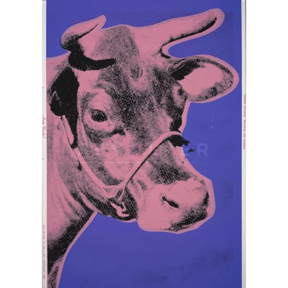 丝网印刷 Warhol - Cow (FS II.12A)