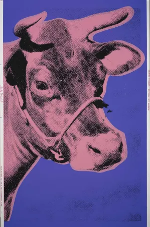丝网印刷 Warhol - Cow (FS II.12A) (Signed)