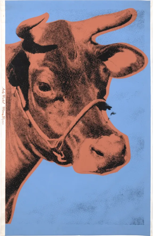 丝网印刷 Warhol - Cow II.11A