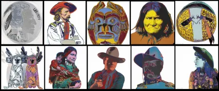 丝网印刷 Warhol - Cowboys and Indians Complete Portfolio (FS II.377 - FS II.386)