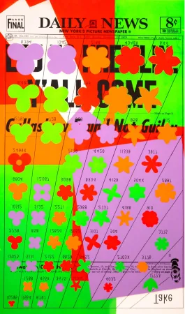 丝网印刷 Warhol - Daily News - LBJ to Kremlin – Y'all Come