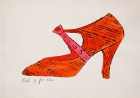 石版画 Warhol - Dial M for Shoes