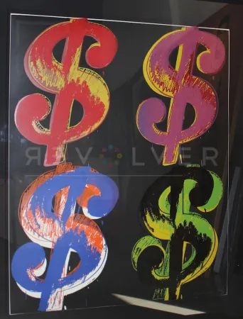 丝网印刷 Warhol - Dollar Sign, 4 (FS II.282)