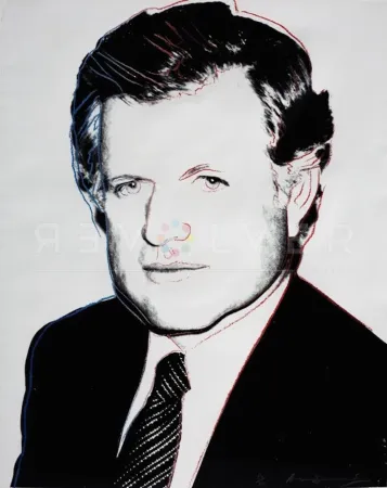 丝网印刷 Warhol - Edward Kennedy 
