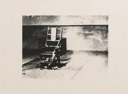 丝网印刷 Warhol - Electric chair