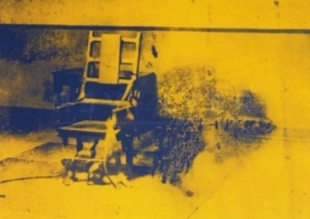 丝网印刷 Warhol - Electric Chair 74 by Andy Warhol 