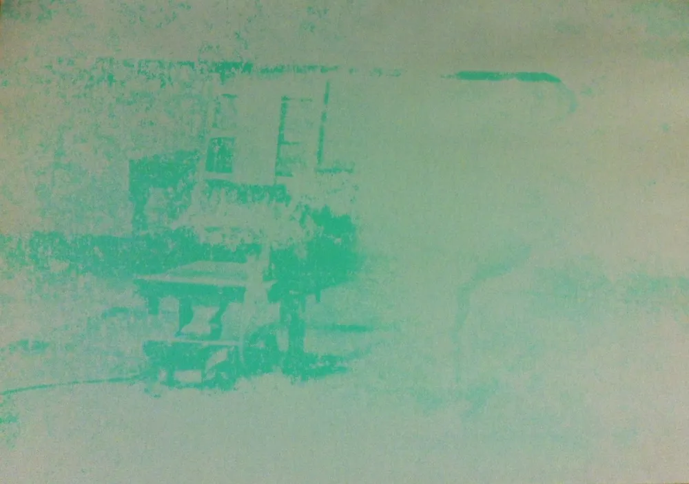 丝网印刷 Warhol - Electric Chair