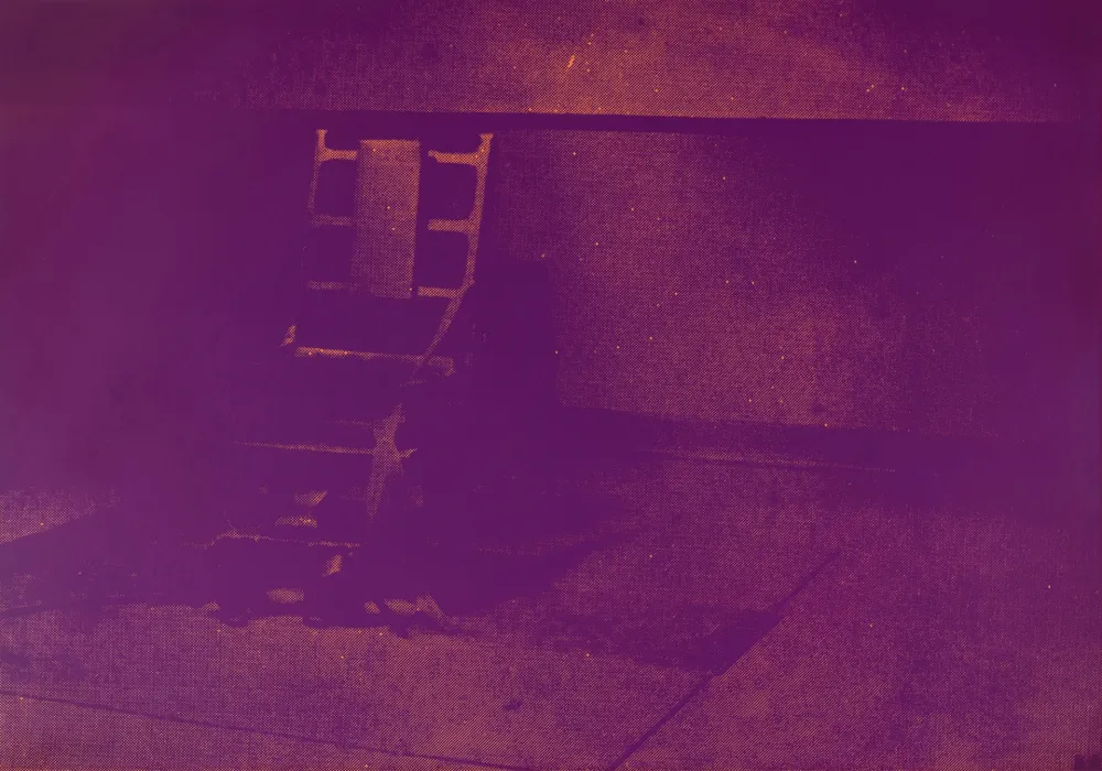 丝网印刷 Warhol - ELECTRIC CHAIR FS II.76