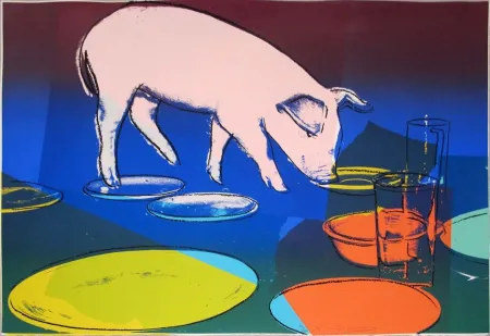 丝网印刷 Warhol - FIESTA PIG FS II.184