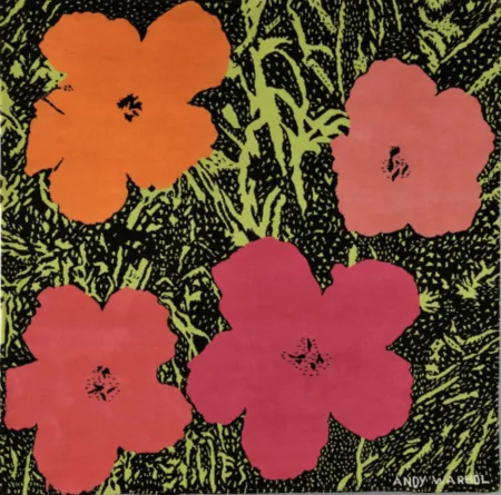复数作品 Warhol - Flowers