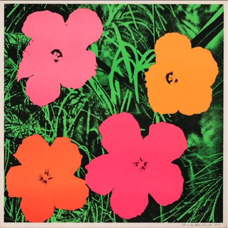 丝网印刷 Warhol - Flowers 6